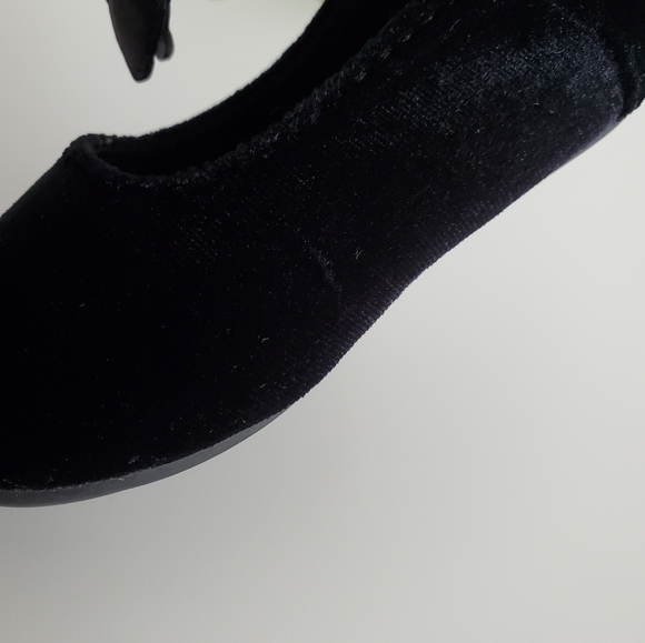 Baby Black Ballet Flats Size 4 - Picture 8 of 10